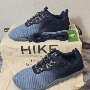 NWT Hike Footwear HF Shade Sneakers Blue Ombre Barefoot Unisex Women US 9 EU 40